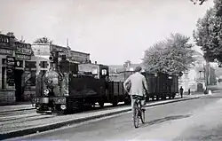 locomotive n°17 des Tramways de la Dordogne en gare de Périgueux.