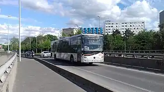 Transdev Autocars Tourneux Mercedes Intouro n°1423 à Nanterre.