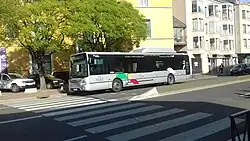 Iveco Urbanway 12 GNC en livrée STIF (n°71939) du Réseau de bus du Pays de Meaux à Meaux.