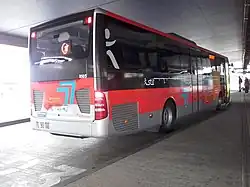 Mercedes Intouro de Transdev TVF à l'aéroport de Roissy - Charles-de-Gaulle.