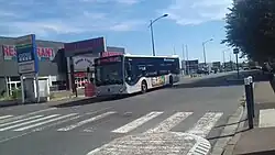 Le Citaro C2 no&nbsp;71914 de Transdev Vaux le Pénil à Dammarie-les-Lys sur la ligne N.