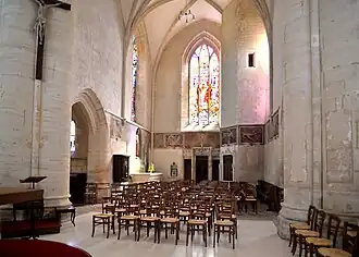 Le transept sud.
