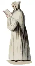 Habit traditionnel des trappistes (1815).