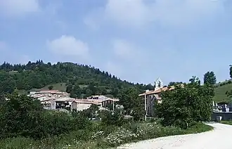 Le hameau de Trassoulas.