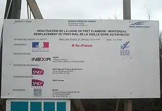 Les acteurs de la remise en service.