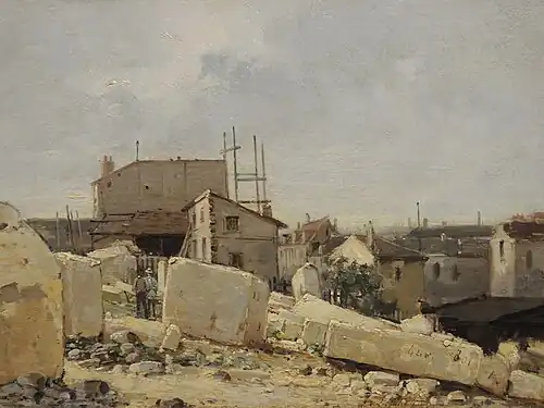 Une carrière à Caen, 1892Musée des Beaux-Arts de Caen.