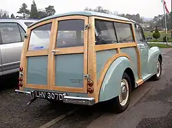 Morris Minor 1000 Traveller (enregistrée en février 1966)