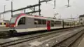 Automotrice Be 4/4 n°3001 en gare de Yverdon-les-Bains