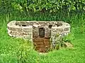 Le puits St Anne ouTrellech's holy well restauré.