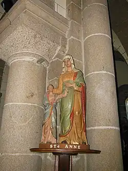 Statue de sainte Anne