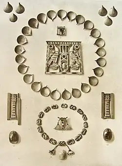 Bijoux du trésor de Dahchour.