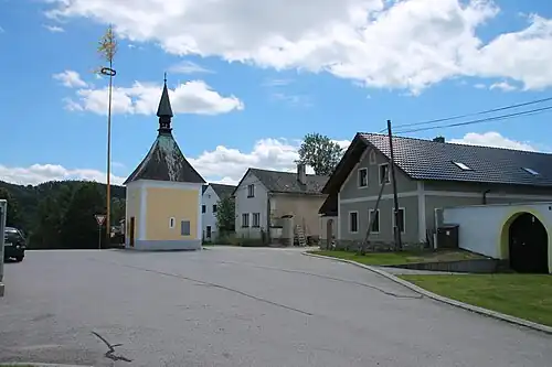Chapelle à Trhonín.