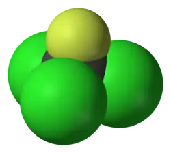 Image illustrative de l’article Trichlorofluorométhane