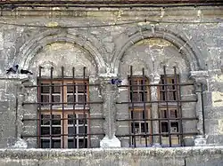 Détail de la façade.