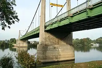 Image illustrative de l’article Pont suspendu de Triel