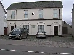 La salle maçonnique.