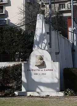 Monument à Chiquito de Cambo.