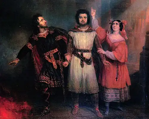 François-Gabriel Lépaulle, Trio de l'acte 5 de “Robert le Diable” de Giacomo Meyerbeer (1835).