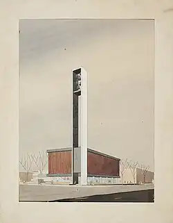 Esquisse de Christus Triumfatorkerk.