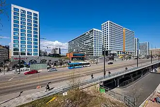 Tripla et le pont de Pasila.