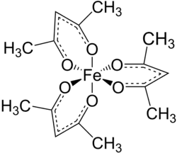Tris-acétylacétonate de fer(III).