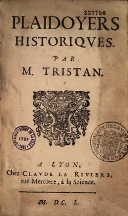 Image illustrative de l’article Plaidoyers historiques