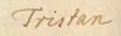 Signature de François L'Hermite,sieur du Solier