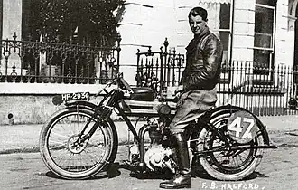 Triumph Ricardo 1922, pilote Frank Halford.