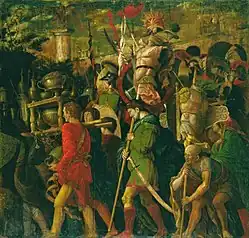 VI. Les Porteurs de cuirasses, de trophées et de pièces d'armement