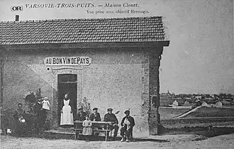 le lieu-dit Varsovie.