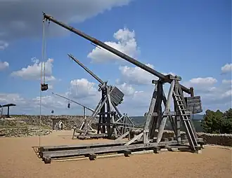 Machines de jet à taille réelle.