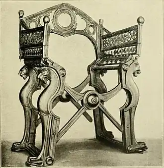 Trône de Dagobert(Bibliothèque nationale de France)