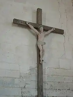 Église St Georges : le Christ.