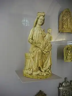 Vierge à l'enfant du XIII,