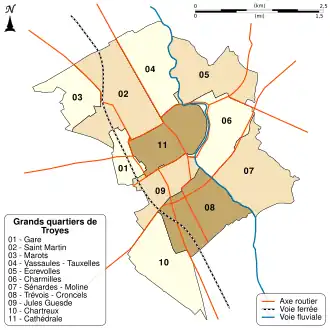 (Voir situation sur carte : Troyes)