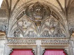 Le tympan du Jugement dernier.