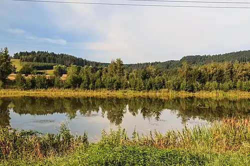 Étang Trucovný près de Přívrat.