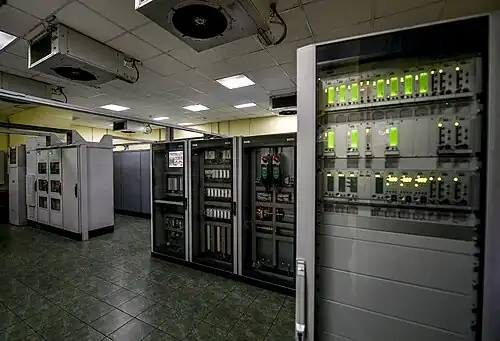 Intérieur de la centrale