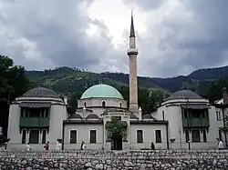 Mosquée impériale de Sarajevo.