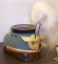 Shako de général de police allemande vers 1940.