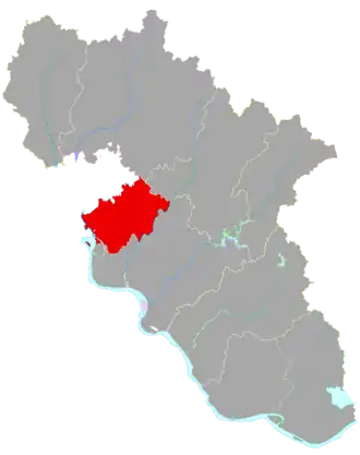 Localisation de Tuánfēng Xiàn