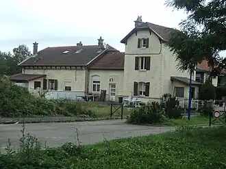 Tucquegnieux, l'ancienne gare.