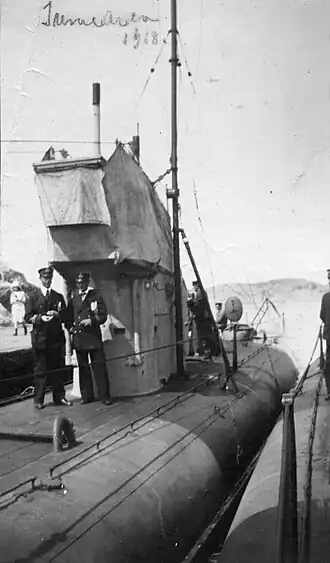 illustration de HMS Tumlaren (1914)