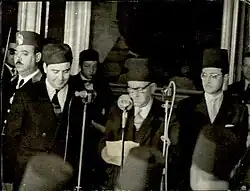 Discours inaugural de l'assemblée constituante en mars 1956