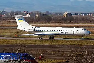 un Tupolev Tu-134A-3 du gouvernement.