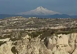 Cappadoce et mont Argée.