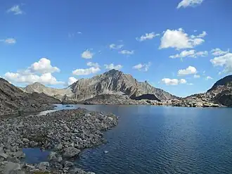 Turon de Néouvielle depuis le lac Tourrat.