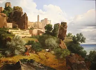 Lancelot-Théodore Turpin de CrisséVue prise de Roquebrune