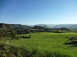 Terroir agricole autour du village.