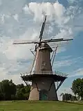Moulin : Korenmolen de Juffer.
